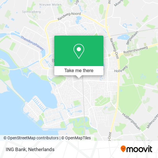 ING Bank map