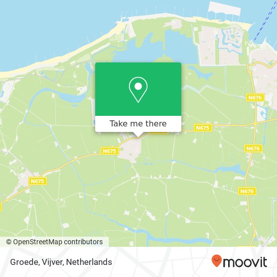 Groede, Vijver map