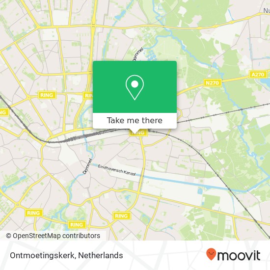 Ontmoetingskerk, Meerkollaan 3 map