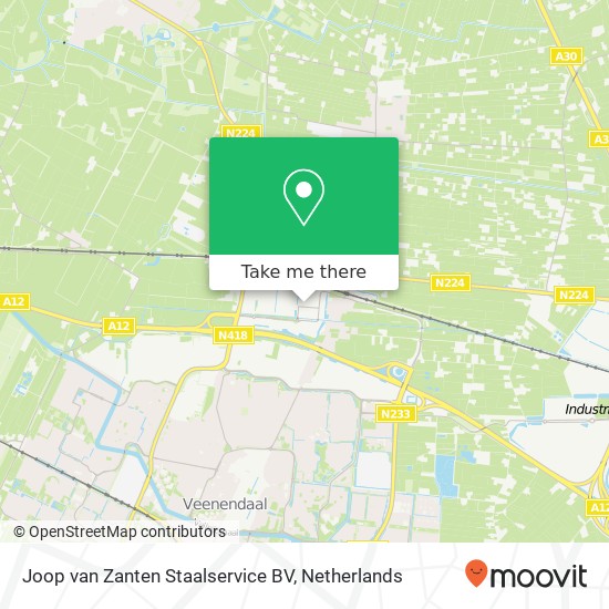 Joop van Zanten Staalservice BV, Ravelijn 1 map