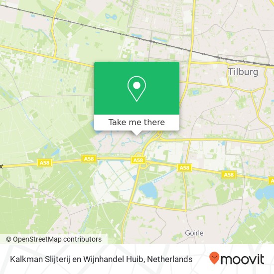 Kalkman Slijterij en Wijnhandel Huib map