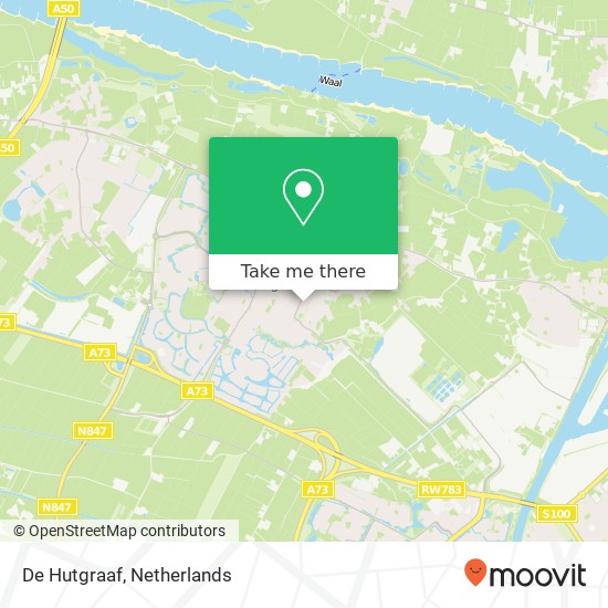 De Hutgraaf, Houtduiflaan Karte