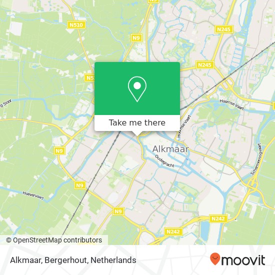 Alkmaar, Bergerhout map