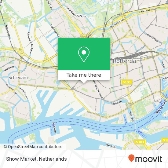 Show Market, Mathenesserweg Karte
