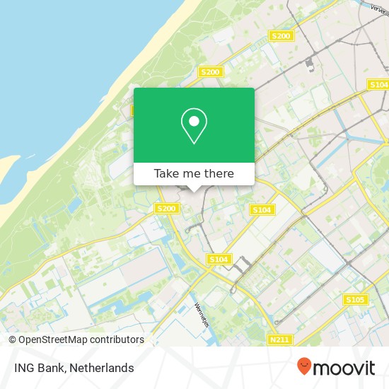 ING Bank, Loosduinse Hoofdstraat 212 map