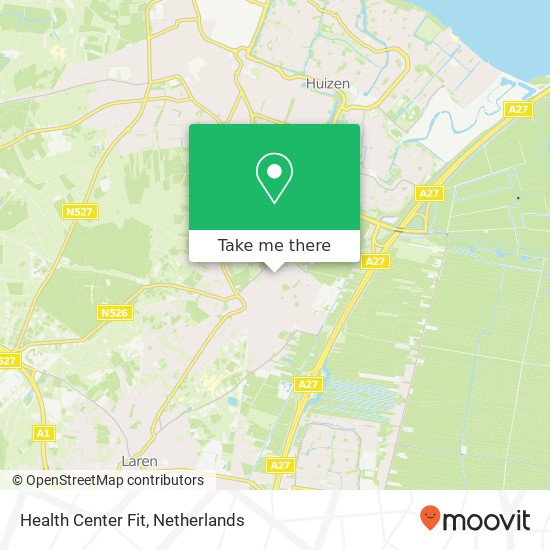 Health Center Fit, Meentweg 37F map