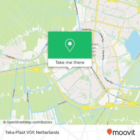 Teka-Plast VOF, A. Einsteinweg 21 map