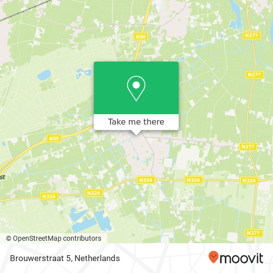 Brouwerstraat 5, 5374 HD Schaijk map