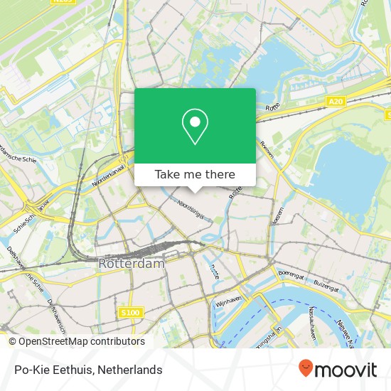 Po-Kie Eethuis, Zwart Janstraat 52 map