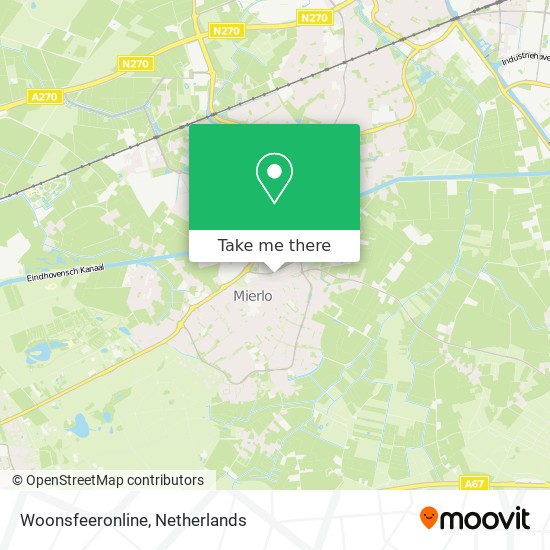 Woonsfeeronline map