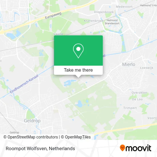 Roompot Wolfsven map