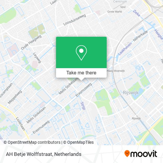 AH Betje Wolffstraat Karte