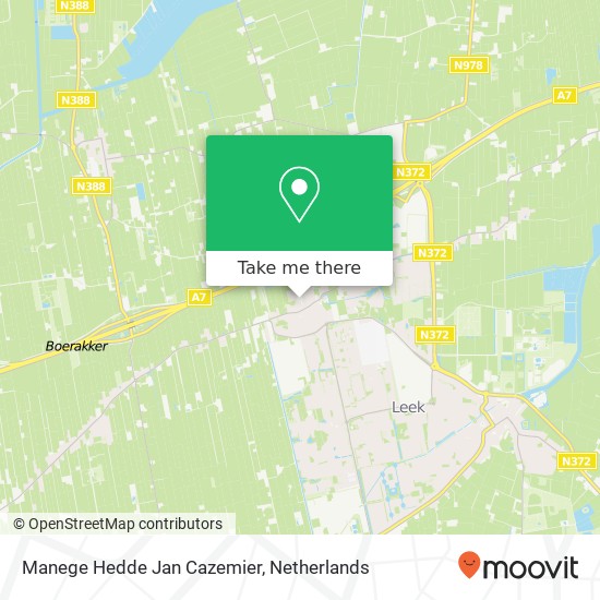 Manege Hedde Jan Cazemier, Hoofdstraat 53 map