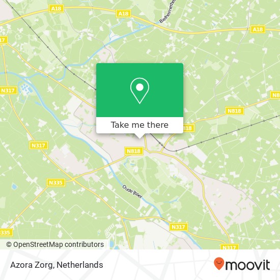 Azora Zorg, Industrieweg 115 map