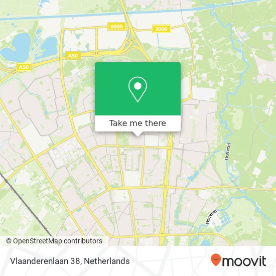 Vlaanderenlaan 38, 5628 SE Eindhoven map