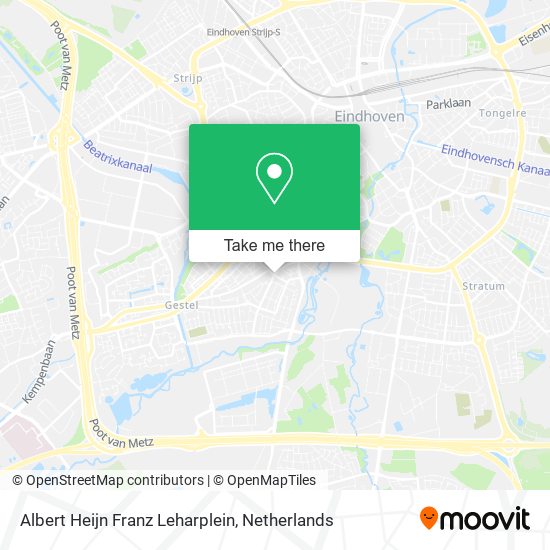 Albert Heijn Franz Leharplein Karte