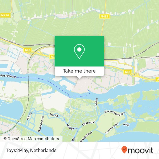 Toys2Play, Kerkbuurt 115 map