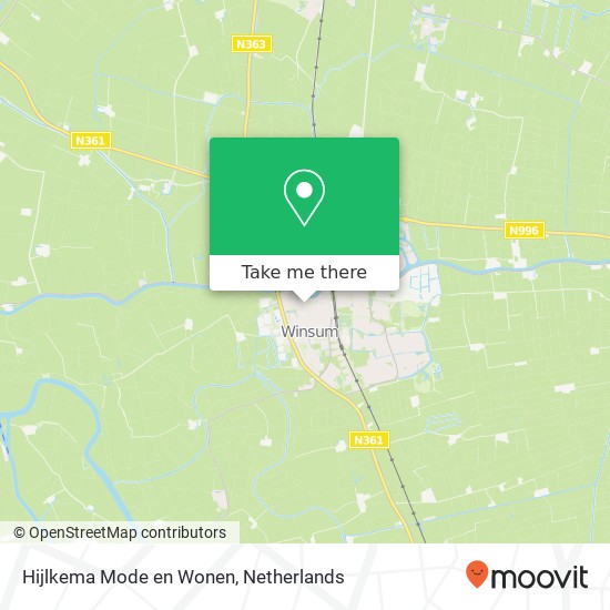 Hijlkema Mode en Wonen, G. Reindersstraat map