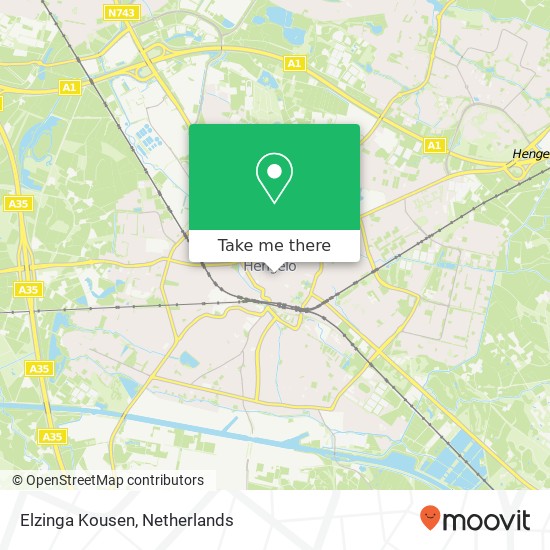 Elzinga Kousen, Enschedesestraat 8 map