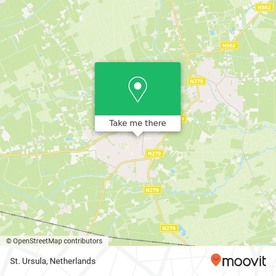 St. Ursula, Tienderweg 101 map