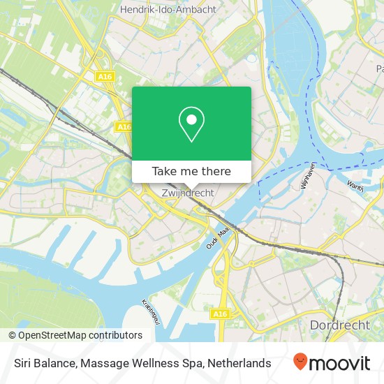 Siri Balance, Massage Wellness Spa, Stationsplein Karte