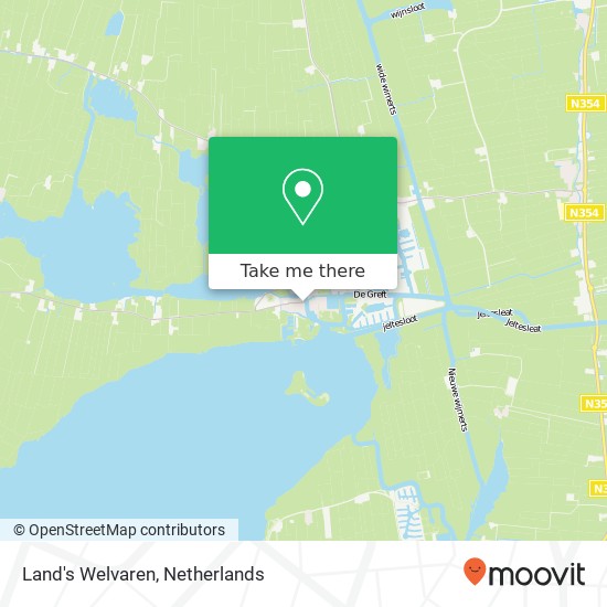 Land's Welvaren, Harinxmastrjitte 50 map