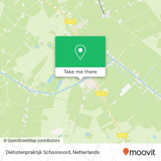 Diëtistenpraktijk Schoonoord, Klinkenstraat 2A map