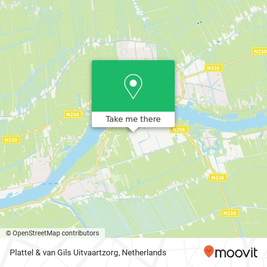 Plattel & van Gils Uitvaartzorg, Lorentzweg 14A map