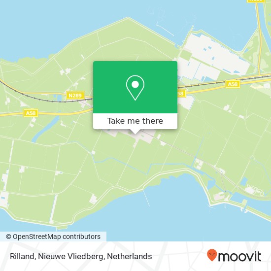 Rilland, Nieuwe Vliedberg map