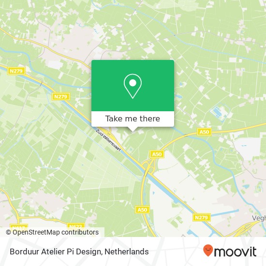 Borduur Atelier Pi Design, Laverdonk 10 map