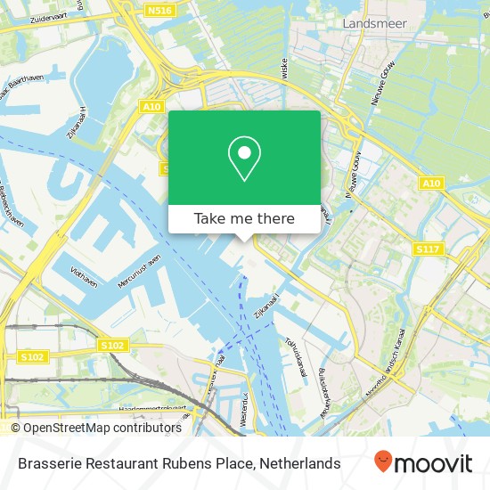 Brasserie Restaurant Rubens Place, TT. Vasumweg 59 map