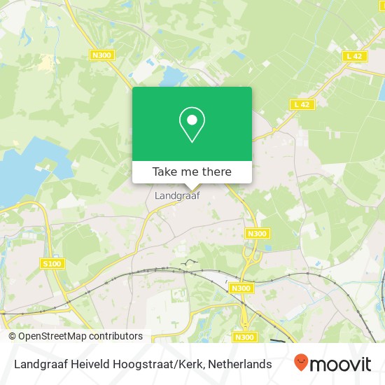 Landgraaf Heiveld Hoogstraat / Kerk map