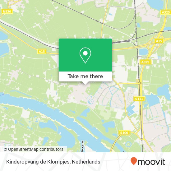 Kinderopvang de Klompjes, Dorpsstraat 69 map