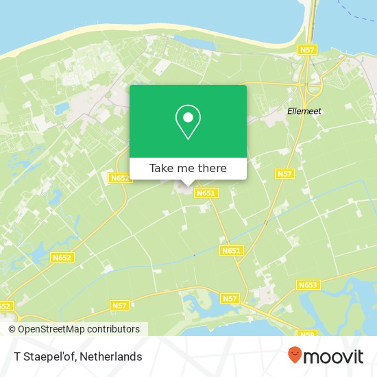 T Staepel'of, Smidsweg 9 map