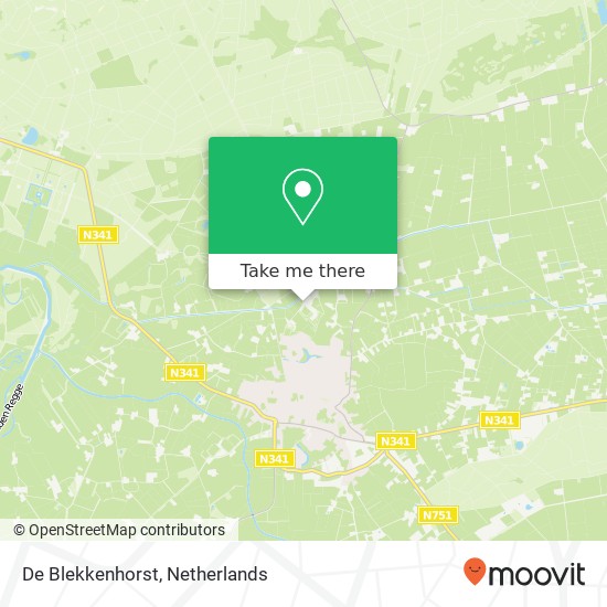 De Blekkenhorst map