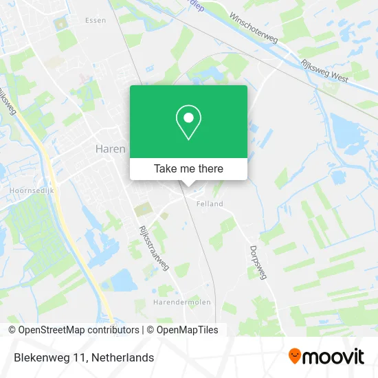 Blekenweg 11 map
