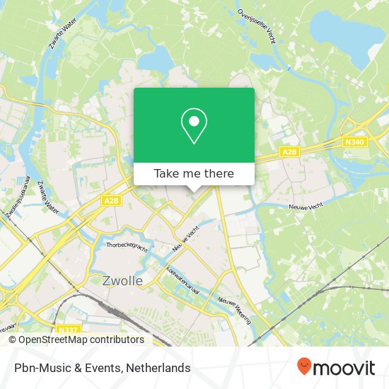 Pbn-Music & Events, Simon van Slingelandtplein 13 map