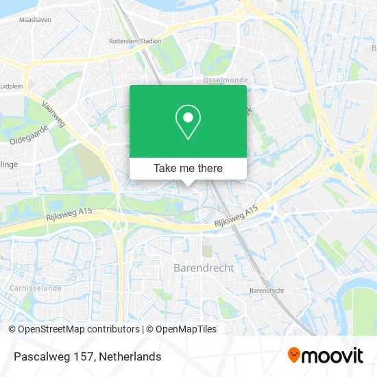 Pascalweg 157 map