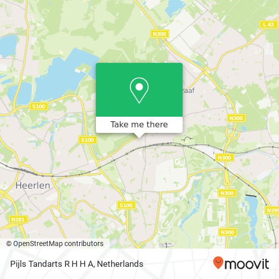 Pijls Tandarts R H H A, Van Banninglaan 6A map