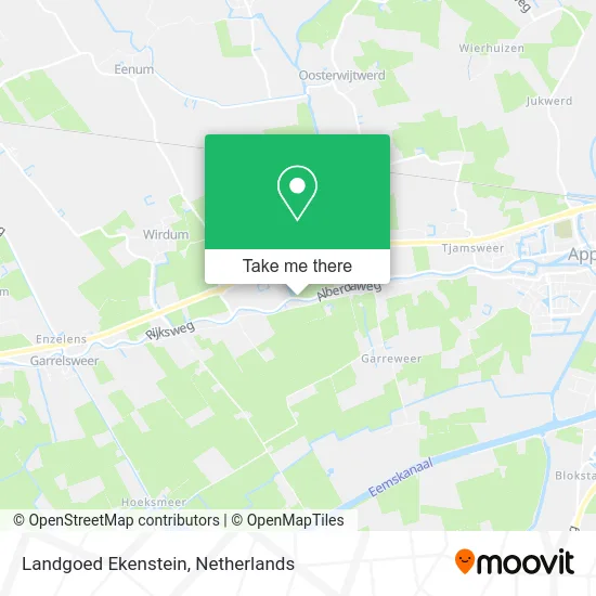 Landgoed Ekenstein map