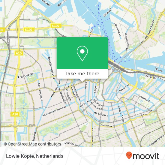 Lowie Kopie, Rozengracht 61 map