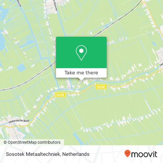 Sosotek Metaaltechniek, Hekendorpse Buurt 7A map