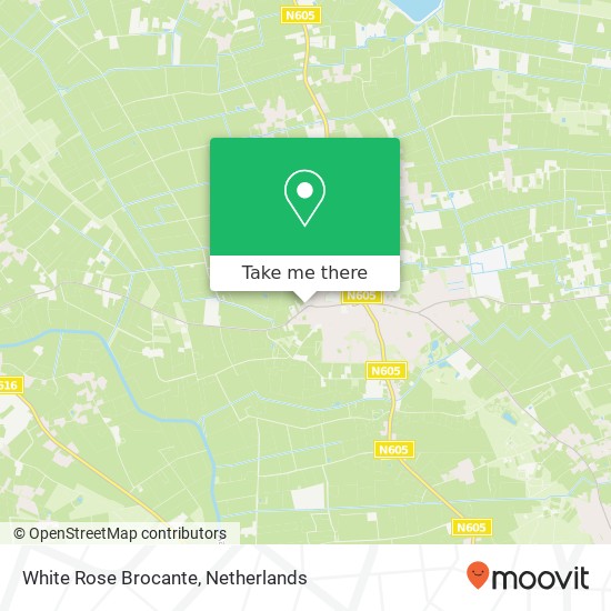 White Rose Brocante, Erpseweg map