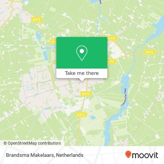 Brandsma Makelaars, Nieuweweg 1A map