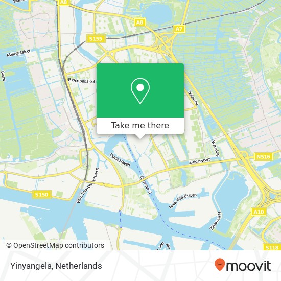 Yinyangela, Bootsmanstraat 11 map