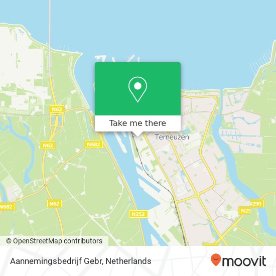 Aannemingsbedrijf Gebr map