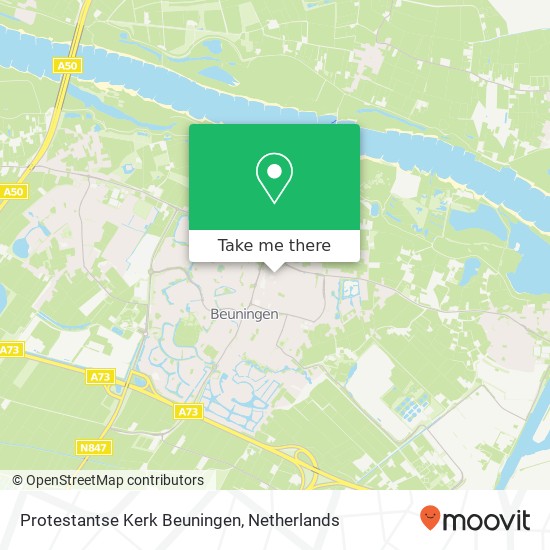 Protestantse Kerk Beuningen, Kerkplein 7 map