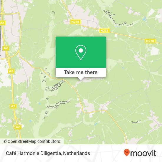Café Harmonie Diligentia map