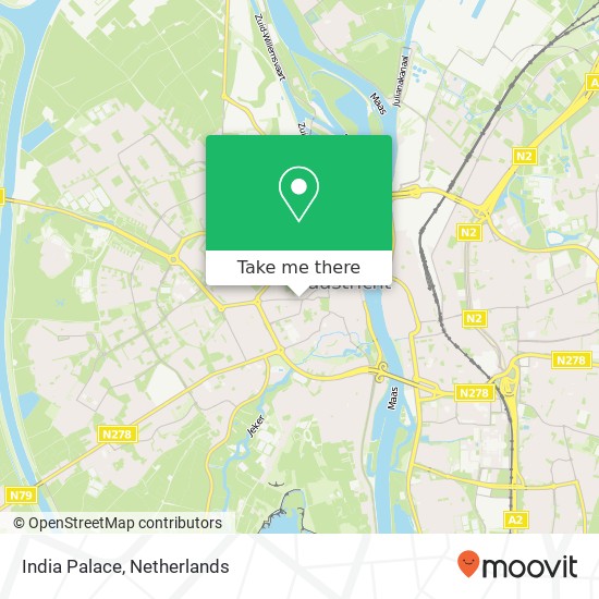 India Palace, Brusselsestraat 47 6211 PB Maastricht map