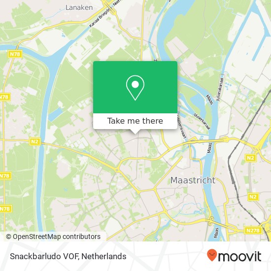 Snackbarludo VOF, Schalmeistraat 39 6217 EV Maastricht Karte